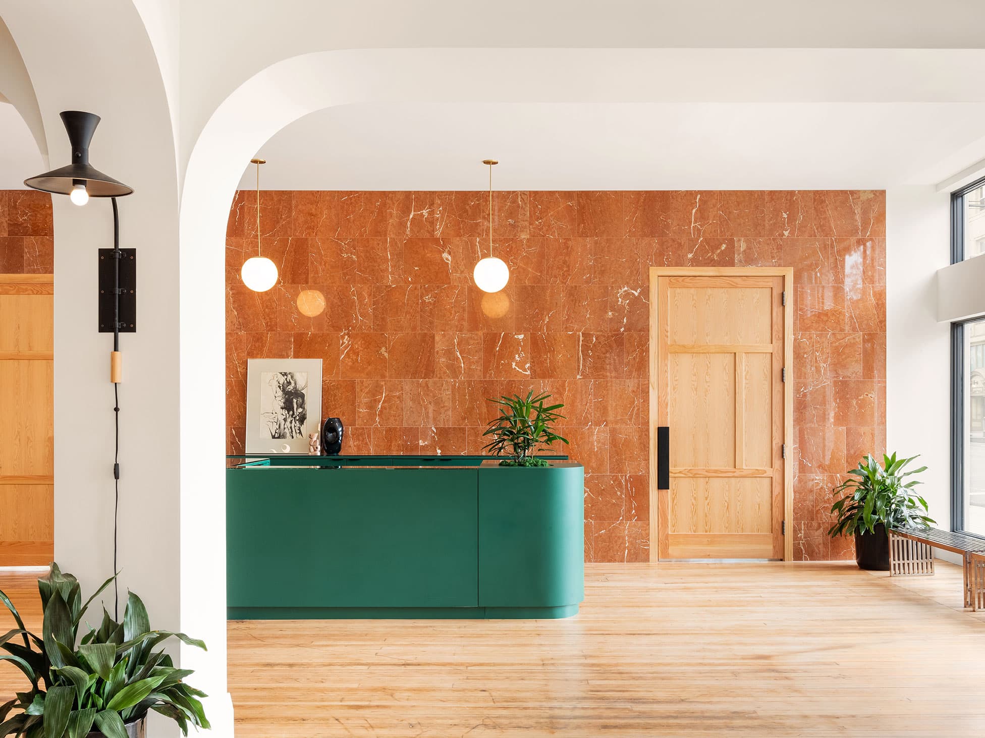 Front desk